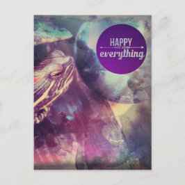 幸せウミガメの幸せ シーズンポストカード