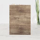 幸せカスタムな感謝祭のホリデーカードを愛する シーズンカード (裏面)