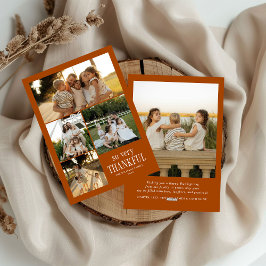 幸せミニマルな感謝祭 シーズンカード