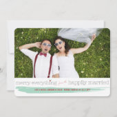 幸せメリーな写真から全結婚した部 シーズンカード (正面)