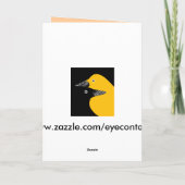 幸せメリーな鶏クリスマスツリーカード、文房具 シーズンカード (裏面)