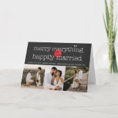幸せメリーな3枚の写結婚した真から シーズンカード (正面)