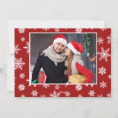 幸せモダンな休日2 PHOTOクリスマスグリーティング シーズンカード (裏面)