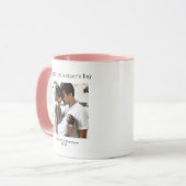 幸せモダンファースト・マザーズ・デイタイプライター・コーヒー マグカップ (正面左)