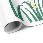 幸せリビングロゴラッピング紙 ラッピングペーパー (ロールコーナー)