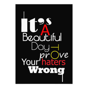 幸せ引用文美しい日だ フォトプリント           