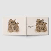 幸せ最高のな感謝祭を祈る ゲストブック (全面)