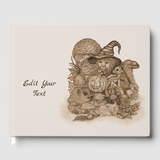 幸せ最高のな感謝祭を祈る ゲストブック (正面)