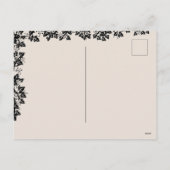 幸せ最高のな感謝祭を祈る シーズンポストカード (裏面)