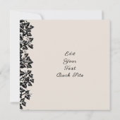 幸せ最高のな感謝祭を祈る セーブザデート (裏面)