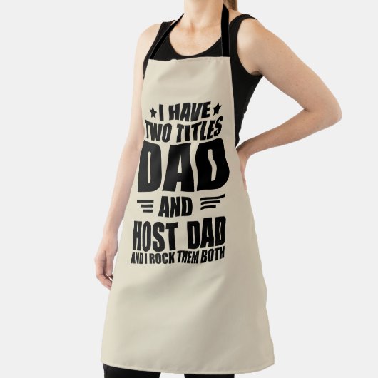 幸せ最高のな父の日の贈り物のアイディア良いホストパパ エプロン (インサイチュ)