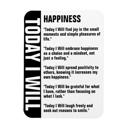 幸せ気にゴールのリマカスタマイズイ マグネット (縦)