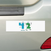 幸せ番号42 バンパーステッカー (車上)