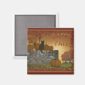 幸せ秋磁石 マグネット (正面/裏面)