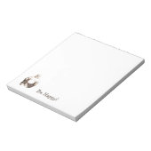 幸せ笑い幸運ブッダ ノートパッド (回転)