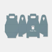 幸せ笑顔の歯かわいい感謝 フェイバーボックス (折り畳みなし)