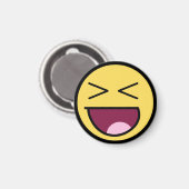 幸せ素晴らし顔磁石 マグネット (正面/裏面)