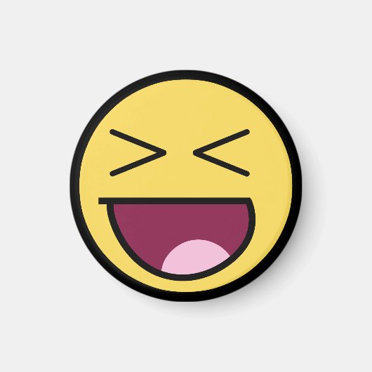 幸せ素晴らし顔磁石 マグネット (正面)