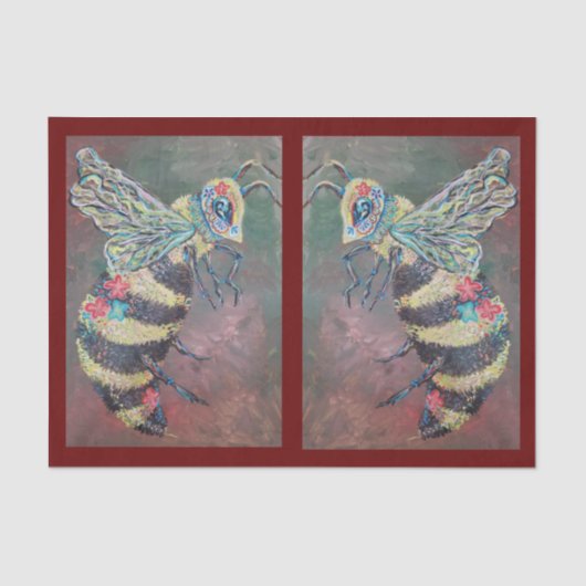 幸せ絵画な 薄葉紙 (正面)