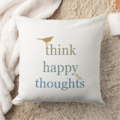 幸せ考えな思い クッション (ブランケット)