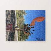 幸せ考えを示おもしろいす ジグソーパズル (横)