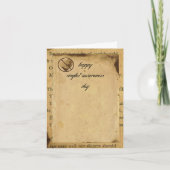 幸せ認識度日の挨拶状を選抜します シーズンカード (正面)