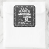 幸せ買ないけどエオ買で! スクエアシール (バッグ)