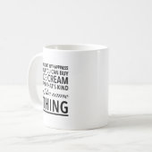 幸せ買には無いがアイス買ム コーヒーマグカップ (正面左)