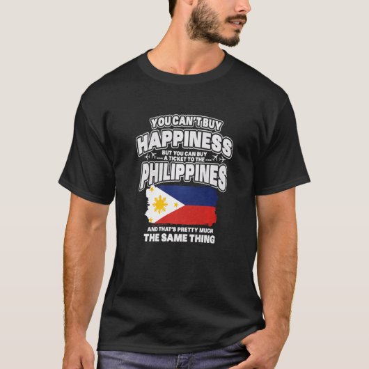 幸せ買には無いがチケットP Tシャツ (正面)
