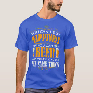 幸せ買には無いがビール買クラフト Tシャツ