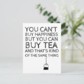 幸せ買に…お茶買は ポストカード (スタンド正面)