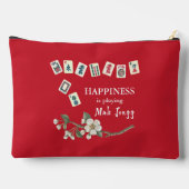 幸せ遊はMah JongとGirls Red アクセサリーポーチ (裏面)