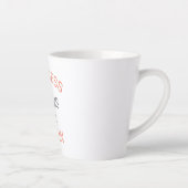幸せ開花 カフェラテマグ (右)