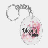 幸せ開花 キーホルダー (正面左)