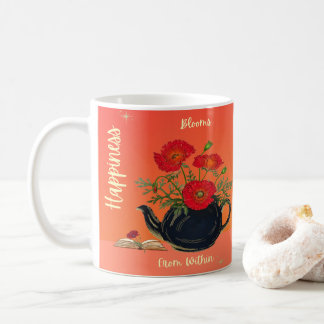 幸せ開花 コーヒーマグカップ