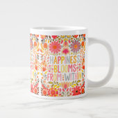 幸せ開花 ジャンボコーヒーマグカップ (右)