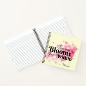 幸せ開花 ノートブック (内部)