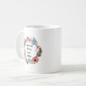 幸せ開花..マグカップ コーヒーマグカップ (正面左)