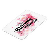 幸せ開花 マグネット (左側)