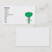 幸せ間抜けなブロッコリー 名刺 (正面/裏面)