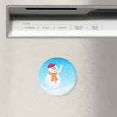 幸せ雪だるま磁石 マグネット (インサイチュ (食洗機))