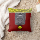 幸せ顔グンボール枕 クッション (ブランケット)