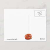 幸せ顔笑顔のトマト ポストカード (裏面)