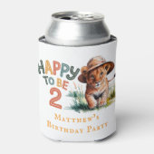 幸せ2ライオンカブ誕生日パーティーの好意 缶クーラー (缶正面)