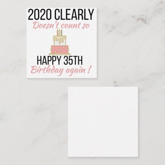 幸せ36誕生日36おもしろい歳の誕生日カード エンクロージャーカード (正面/裏面)