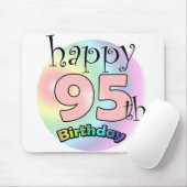 幸せ95歳の誕生日（笑） マウスパッド (マウス)