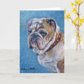 「幸せ?」 カード (黄色い花)