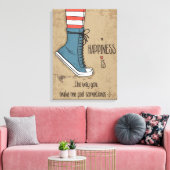 幸せ キャンバスプリント (インサイチュ (リビング))