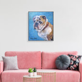 「幸せ？」 キャンバスプリント (インサイチュ (リビング))