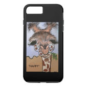 "幸せ"キリン" Case-Mate iPhoneケース (裏面)